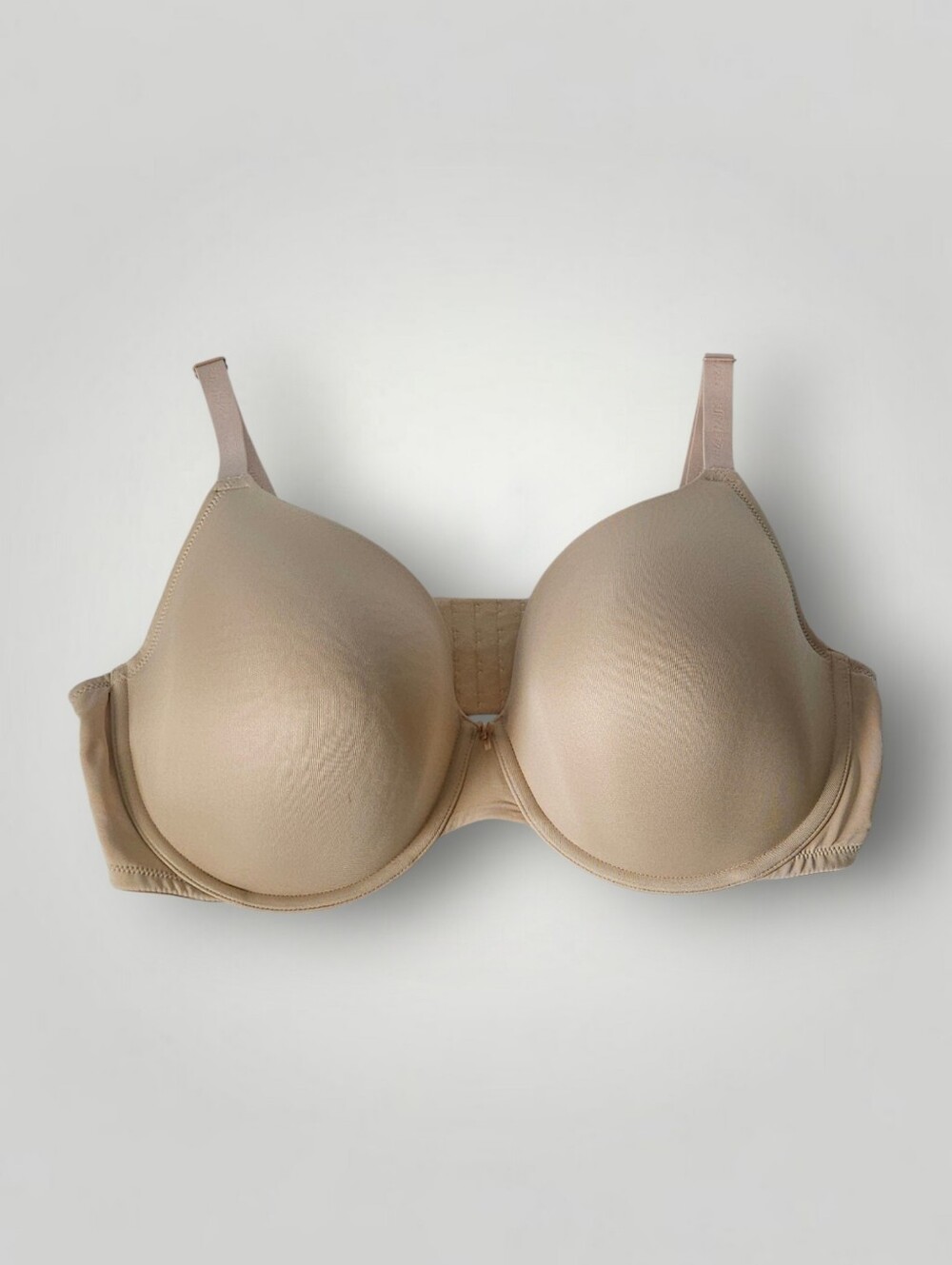 Cacique Lightly Lined T-Shirt Bra 44DDD Nude Smooth Full Coverage